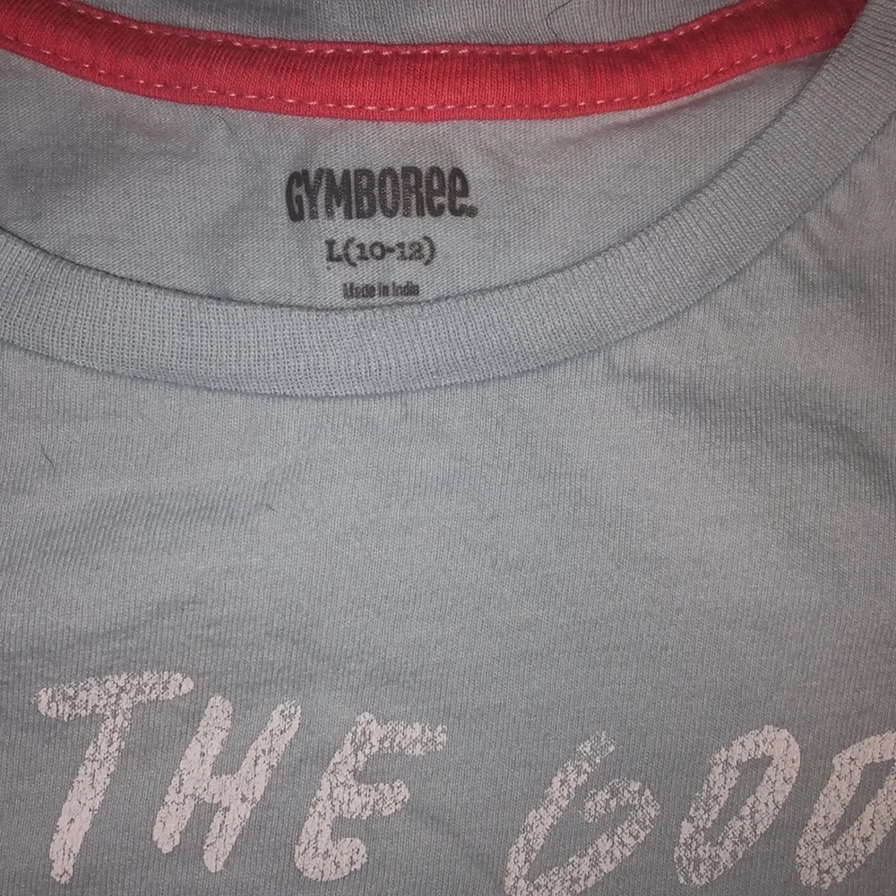 Gymboree “See the Good in All Things” t-shirt, size 10-12